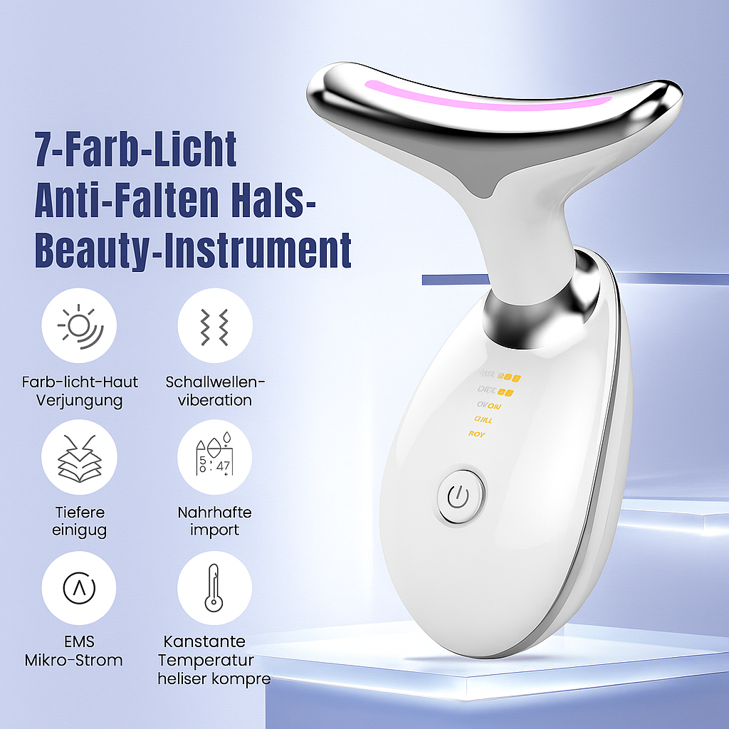 Mikrostrom-Massagegerät für Gesicht und Hals