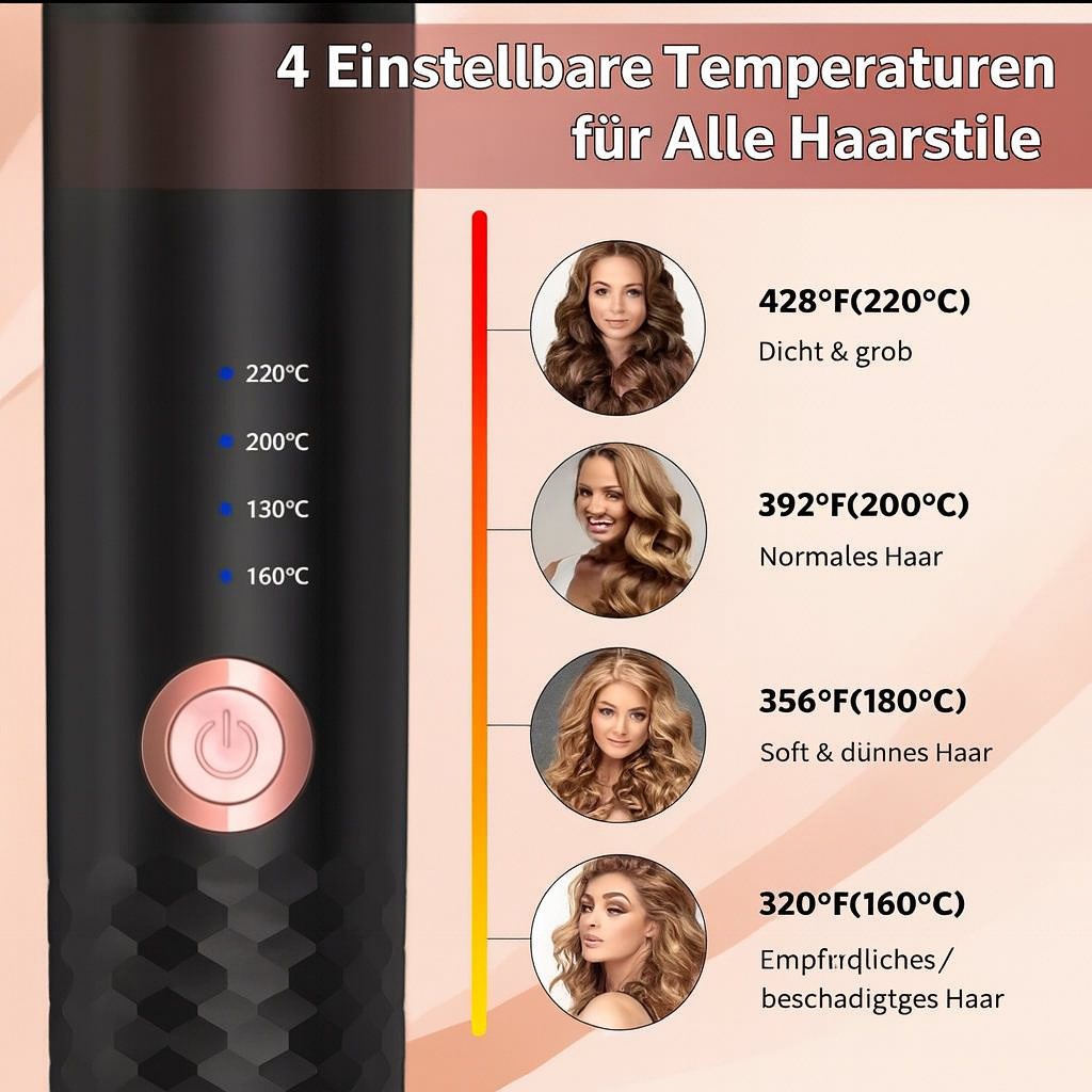 Automatischen Keramik-Lockenstab