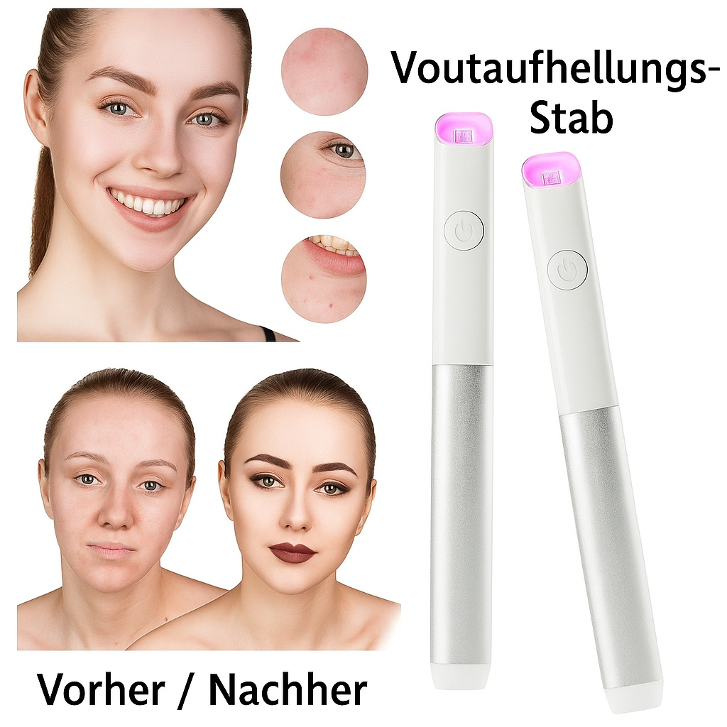 Rotes & Blaues LED-Lichttherapie-Stift