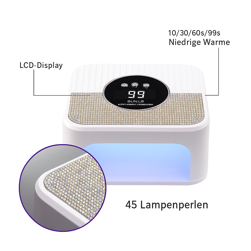 LED-Nagellampe Glanztrockner Elite